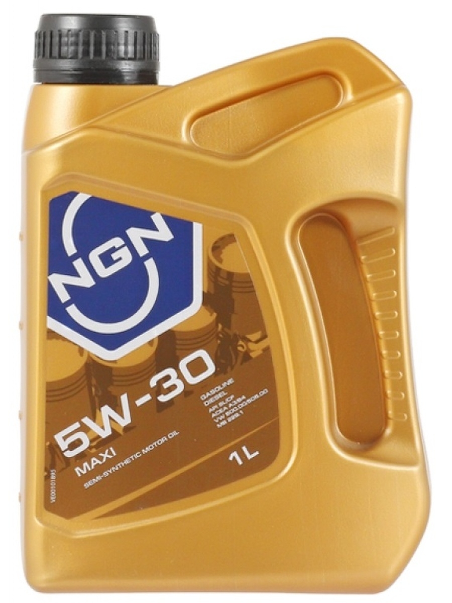 Моторное масло 5w-30 NGN MAXI SM CF A3 B3 V172085604 1 л