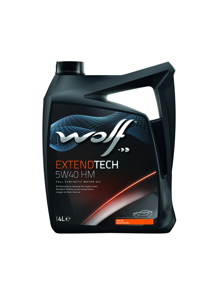 Масло моторное Wolf ExtendTech HM 5W40 4 л