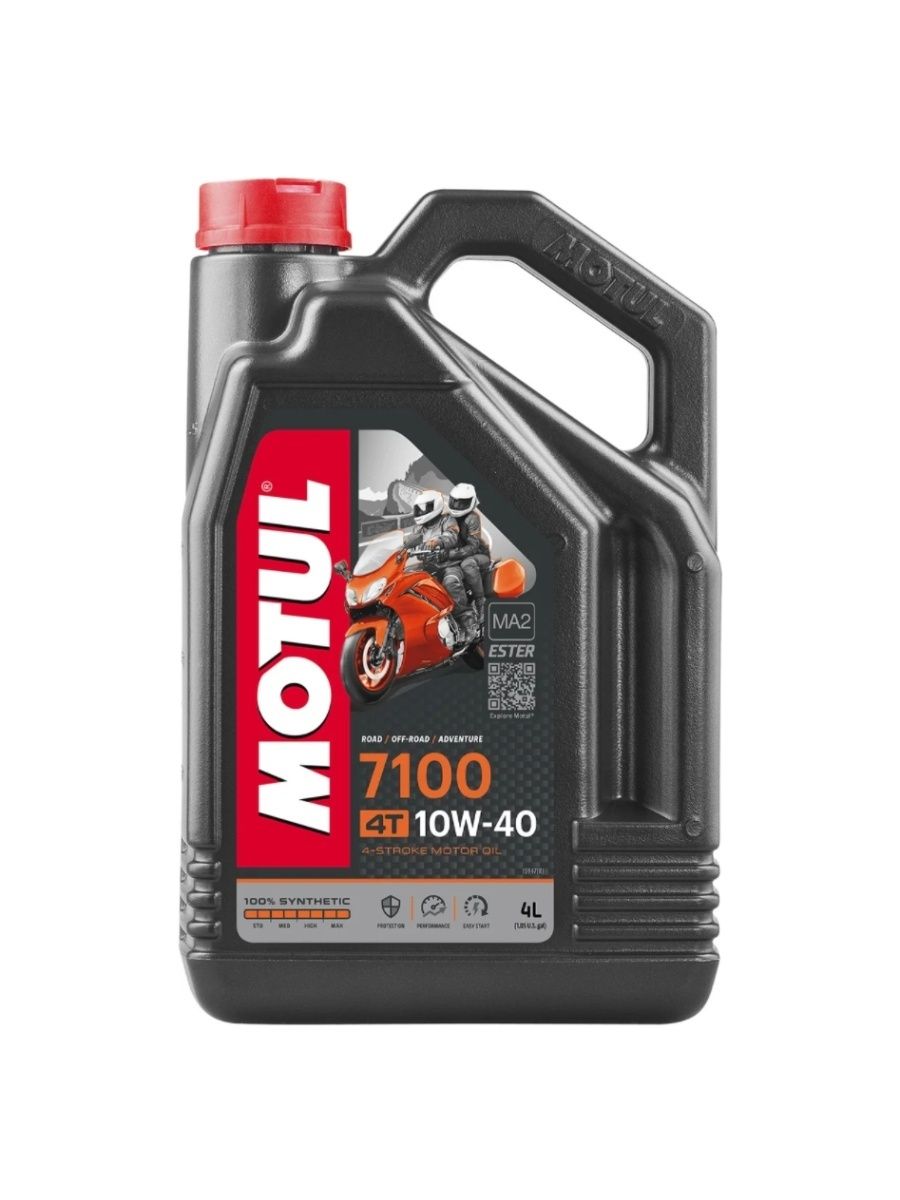 Моторное масло Motul 7100 4T 10W40 4л (104092)
