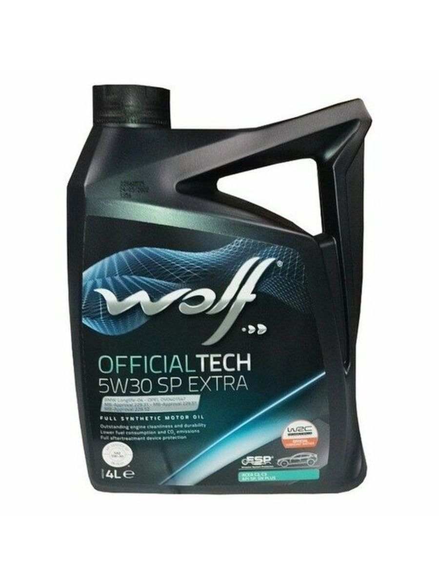 Масло моторное WOLF OFFICIALTECH 5W-30 SP EXTRA (4л) 1049359