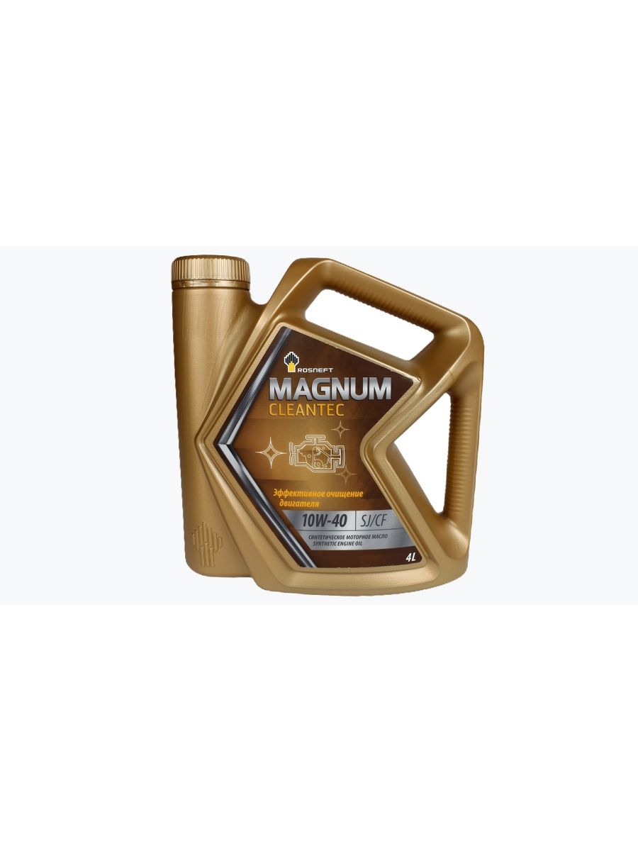 Масло моторное РОСНЕФТЬ Magnum Cleantec 10W40 4л  РОСНЕФТЬ 10W40