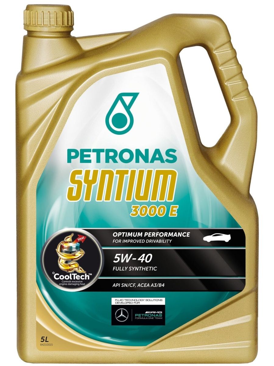 Моторное масло Petronas Syntium 3000 E 5W40 5л