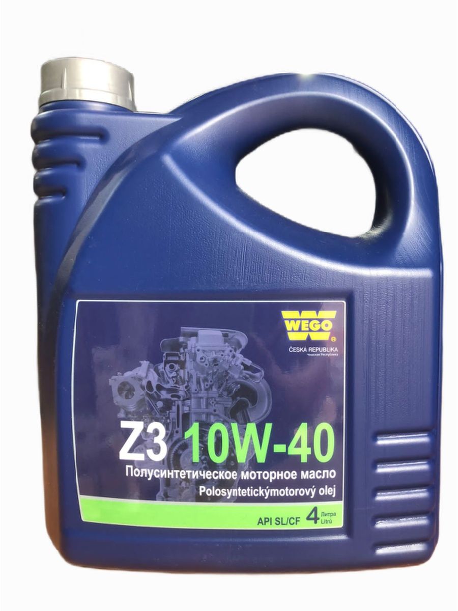 Моторное масло WEGO Z3 10W-40 , 4л