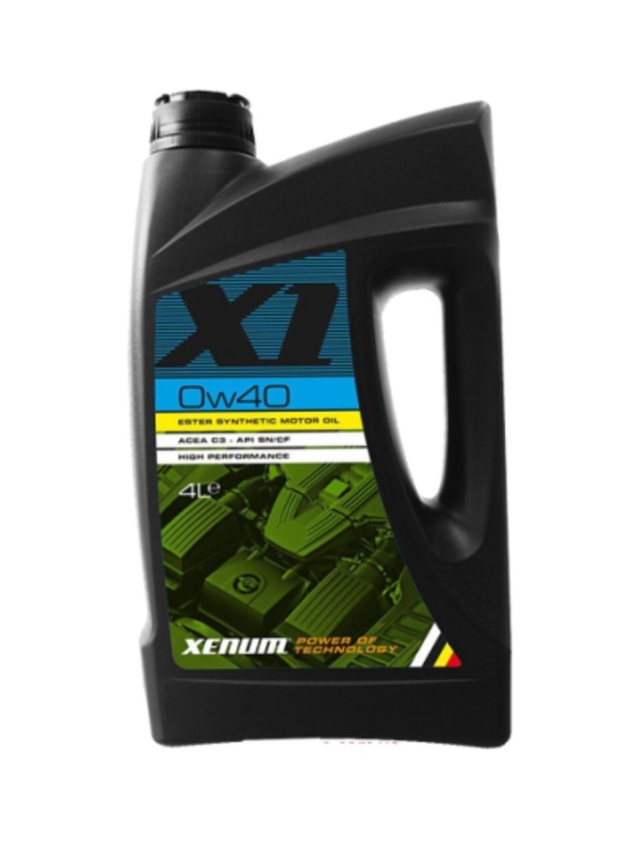 Моторное масло Xenum X1 0W40 C3 4л