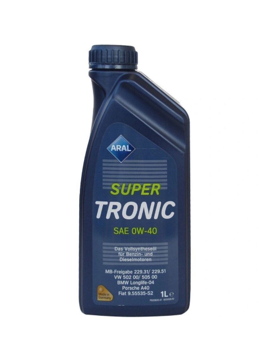 Моторное масло ARAL Super Tronic 0W40 1л