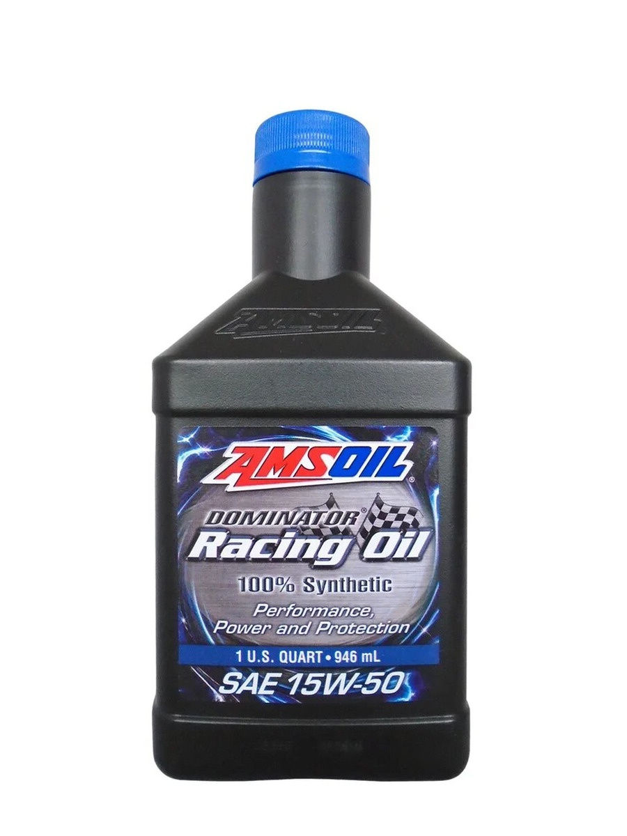 Моторное масло AMSOIL DOMINATOR Synthetic Racing Oil SAE 15W-50 (0,946л)