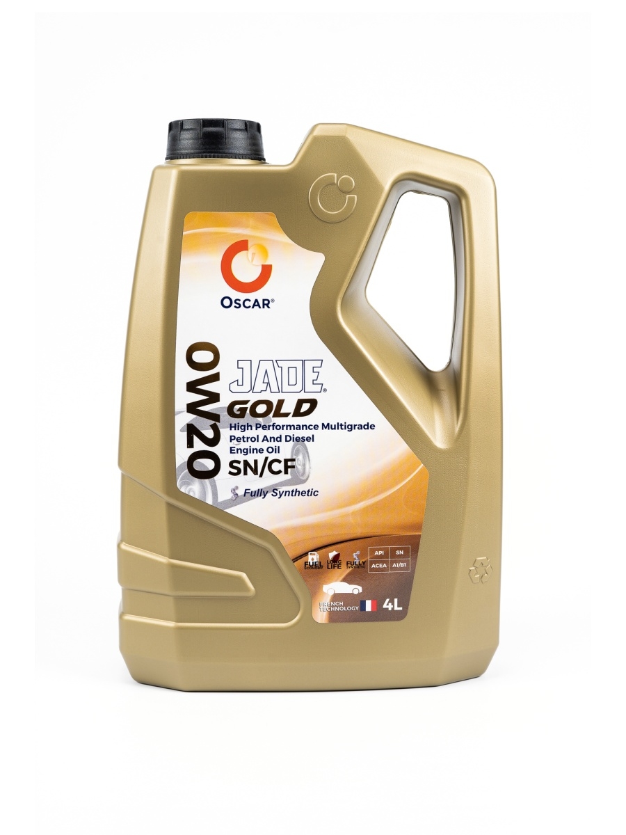 Масло моторное Oscar Jade Gold 0w20, 4л