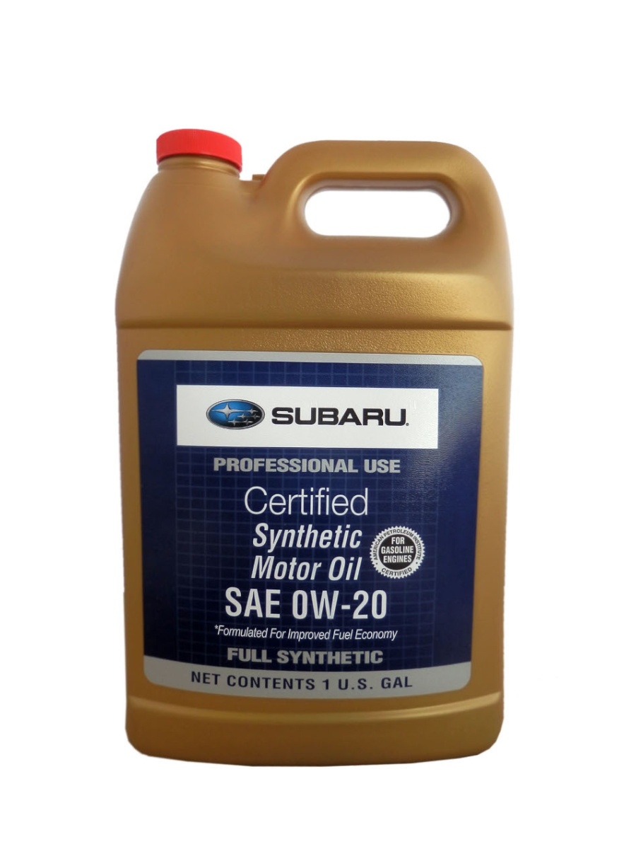 Моторное масло SUBARU Synthetic SAE 0W-20 (3,780л)