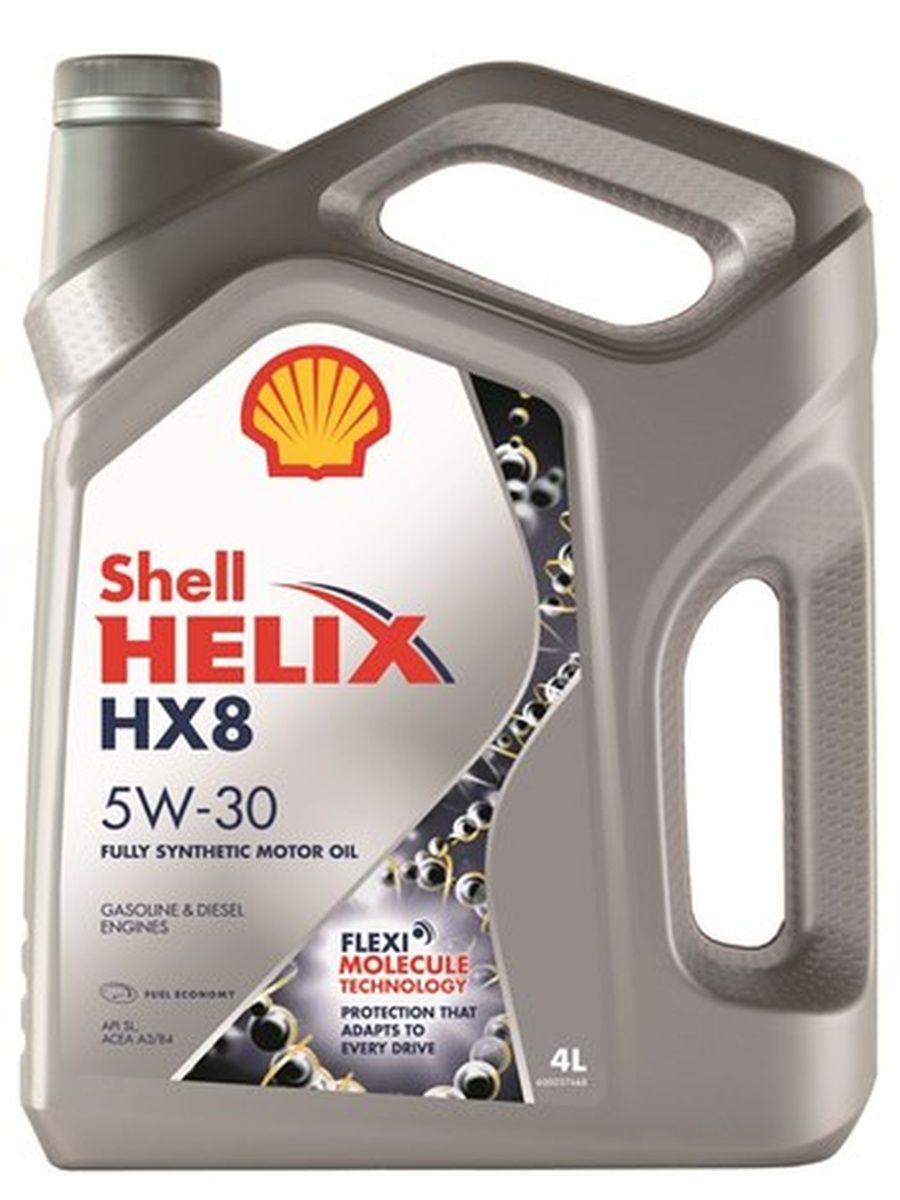 Моторное масло синтетическое SHELL HELIX