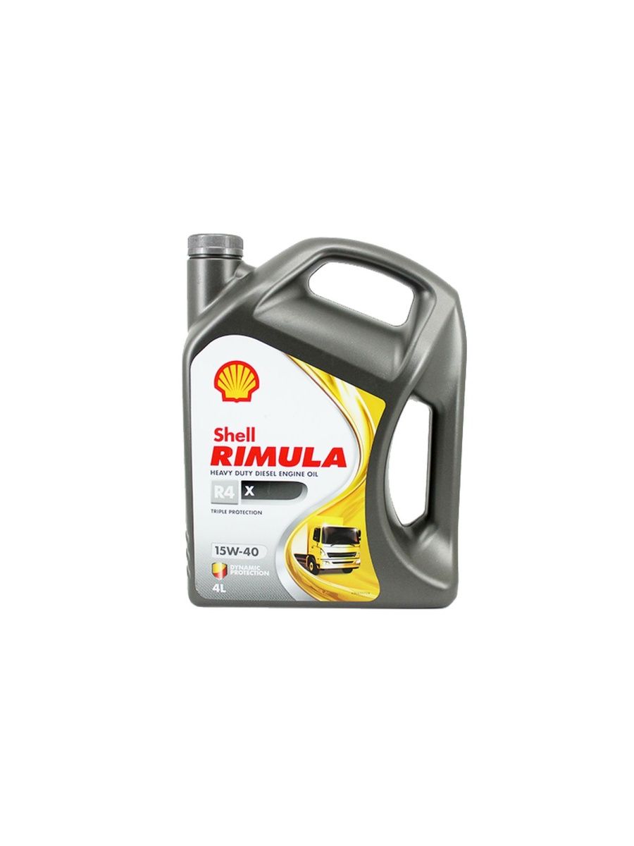 Масло моторное SHELL RIMULA R4 X 15W40 4л 15W40