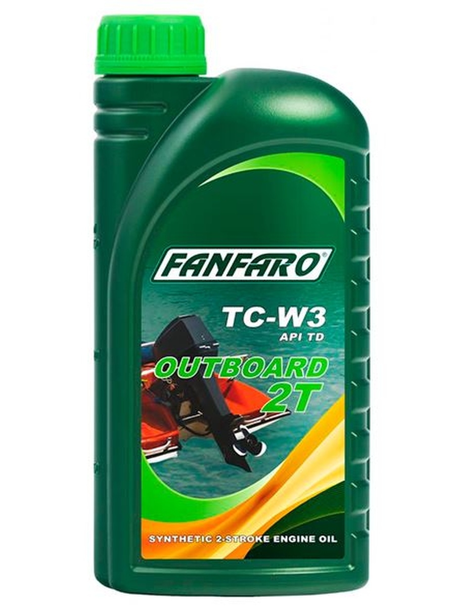 Моторное масло FANFARO OUTBOARD 2T 1л.