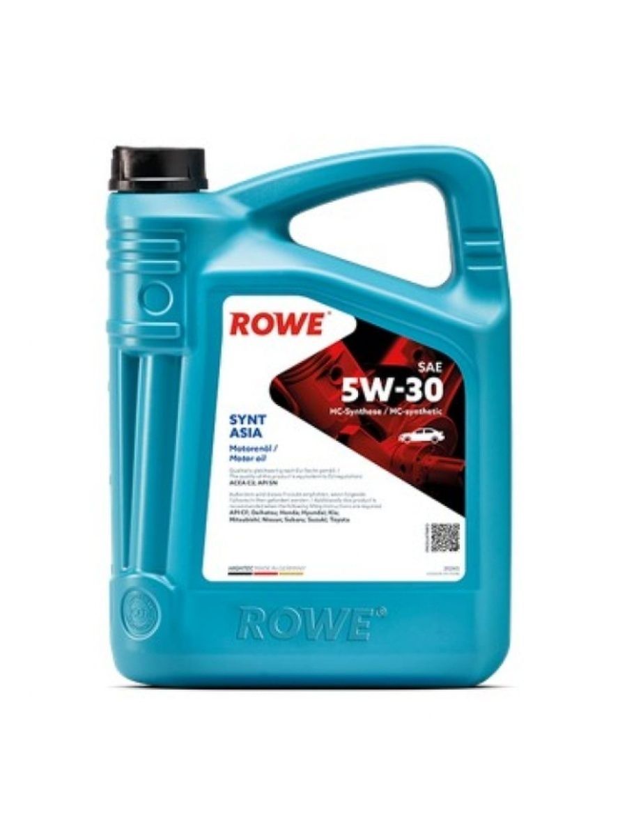 Моторное масло ROWE HIGHTEC Synt Asia 5W30 4л