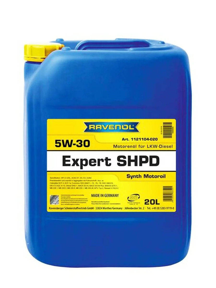RAVENOL Expert SHPD SAE 5W-30 (20л)