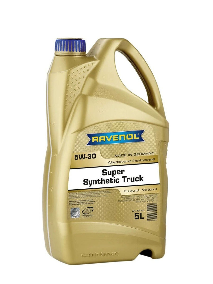 Моторное масло RAVENOL Super Synthetic Truck SAE 5W30 (5 л) new