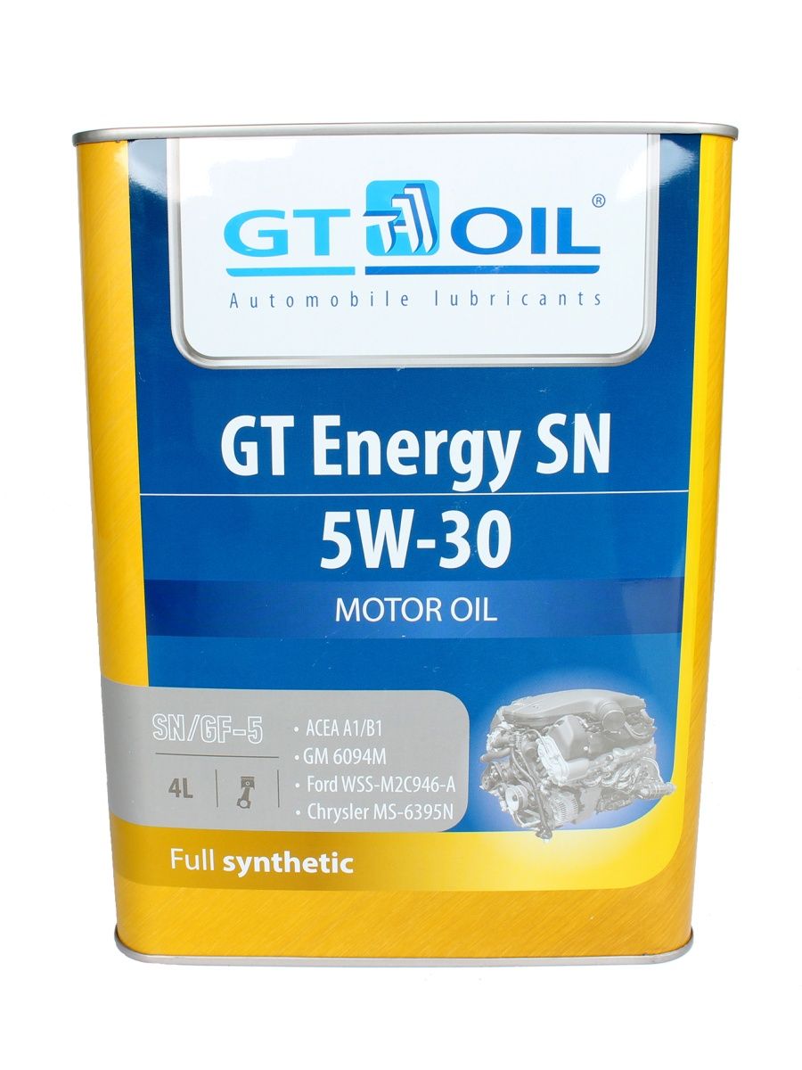 Масло моторное GT Energy SN 5W30 4л  5W30
