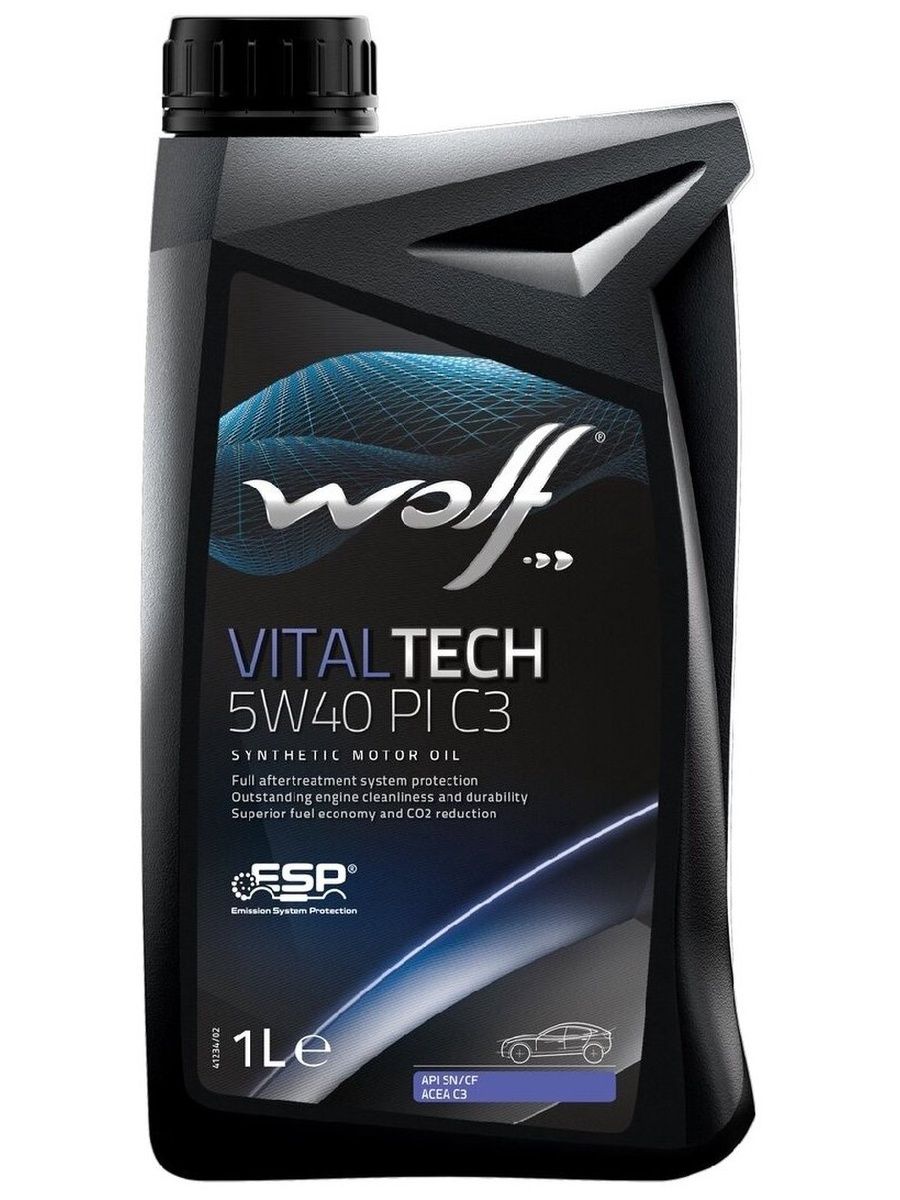 Wolf vitaltech 5w40 PI C3 1л