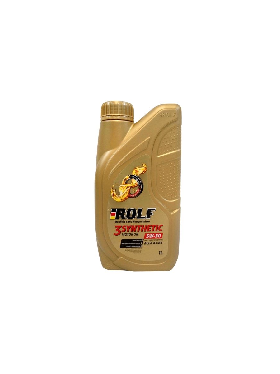 Масло моторное ROLF 3 A3B4 5W30 1л  ROLF 322732