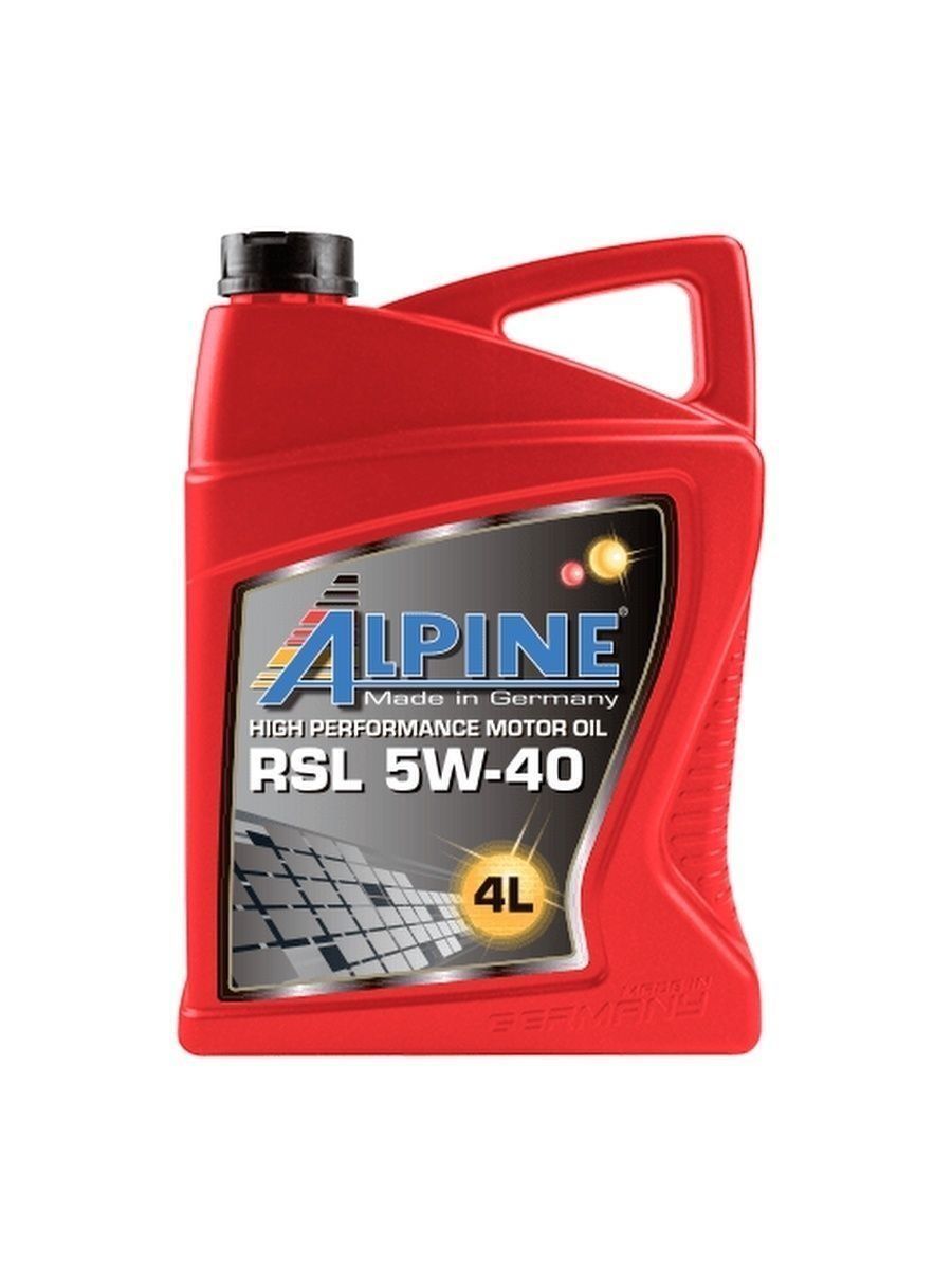 Моторное масло ALPINE RSL 5W-40