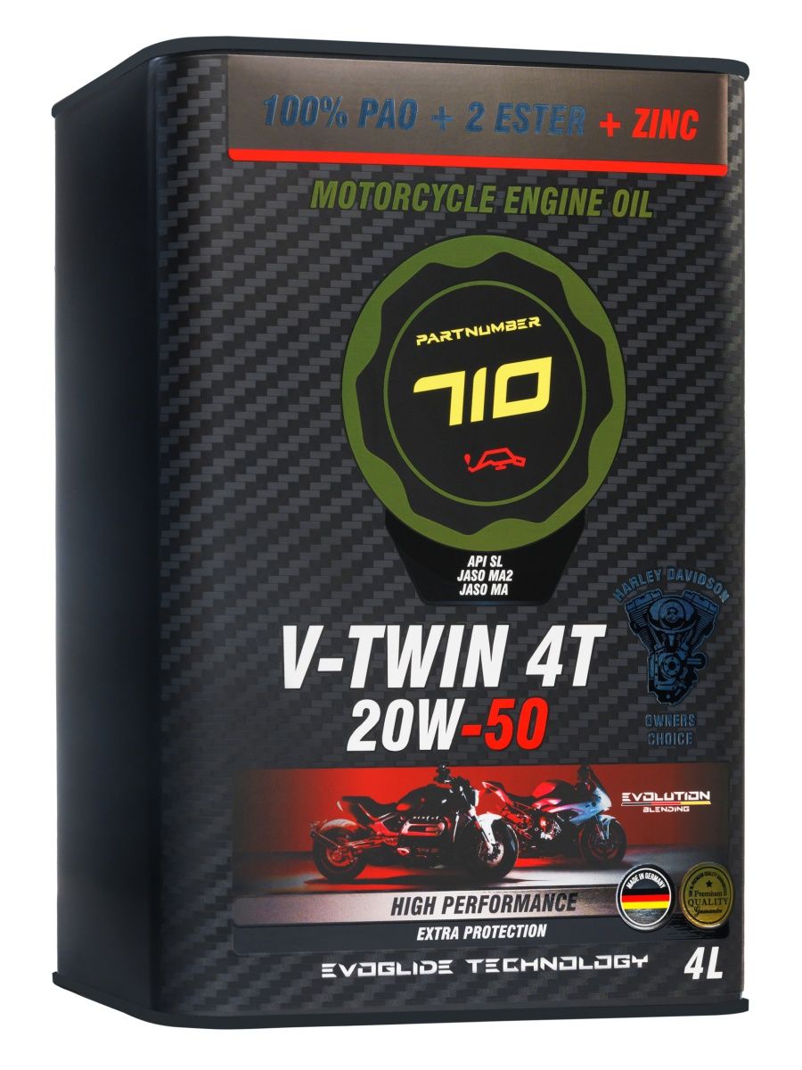 PARTNUMBER 710 V-Twin 4T 20W-50