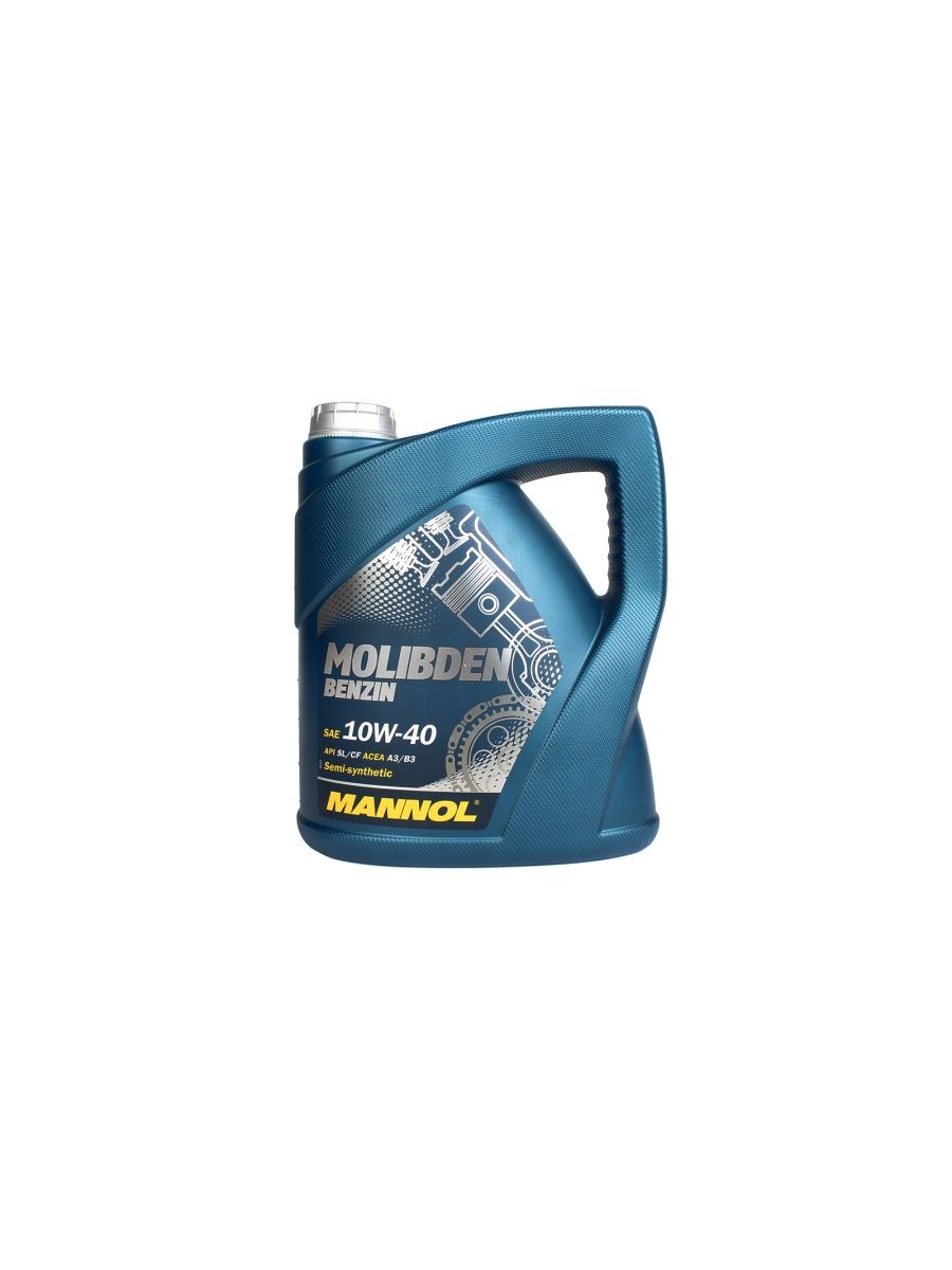 Масло моторное MANNOL MOLIBDEN BENZIN 10W40 4л  MANNOL molibden benzin 10W40 4л