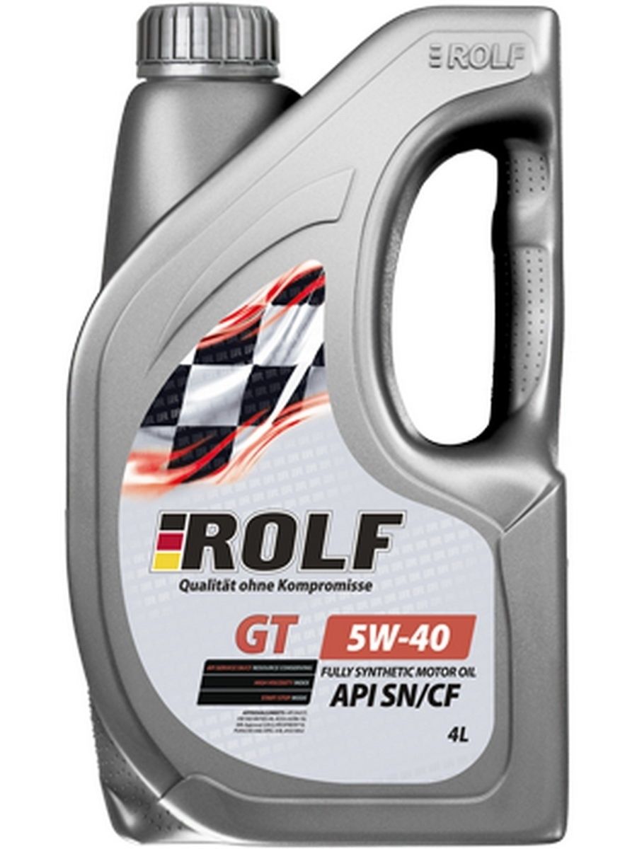 Масло ROLF GT SAE 5W-40 API SNCF 4 л