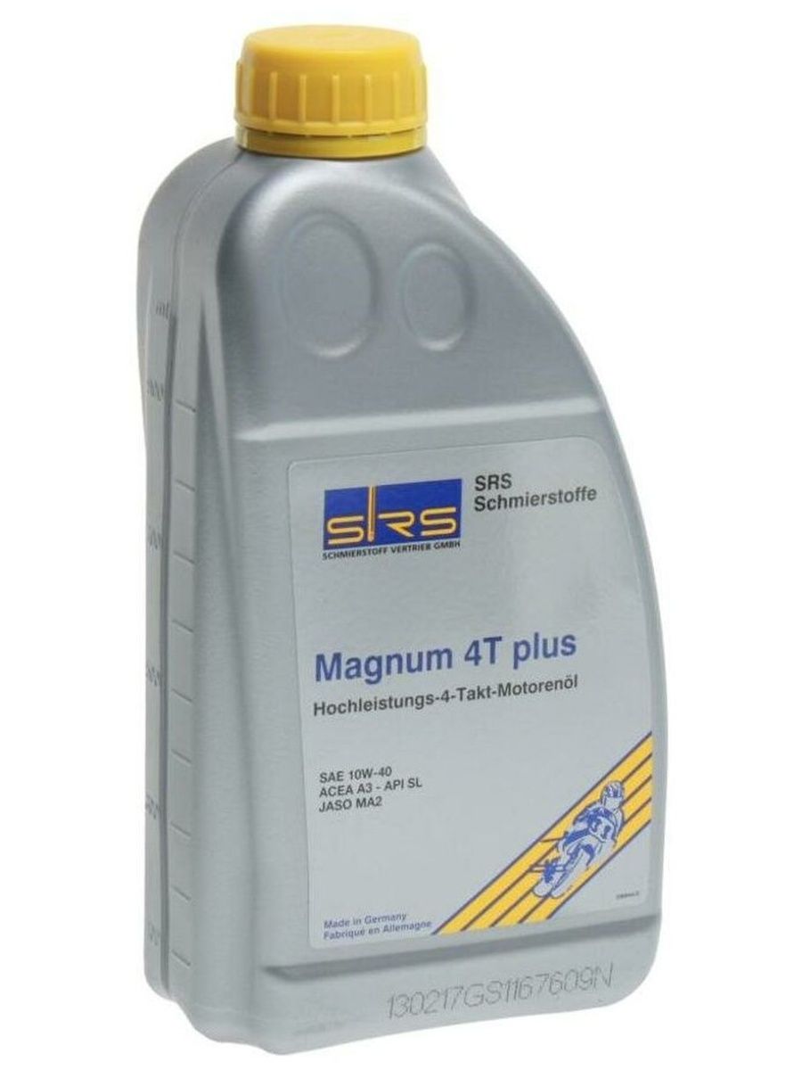Моторное масло SRS Magnum 4T Plus 10W-40, 1 л