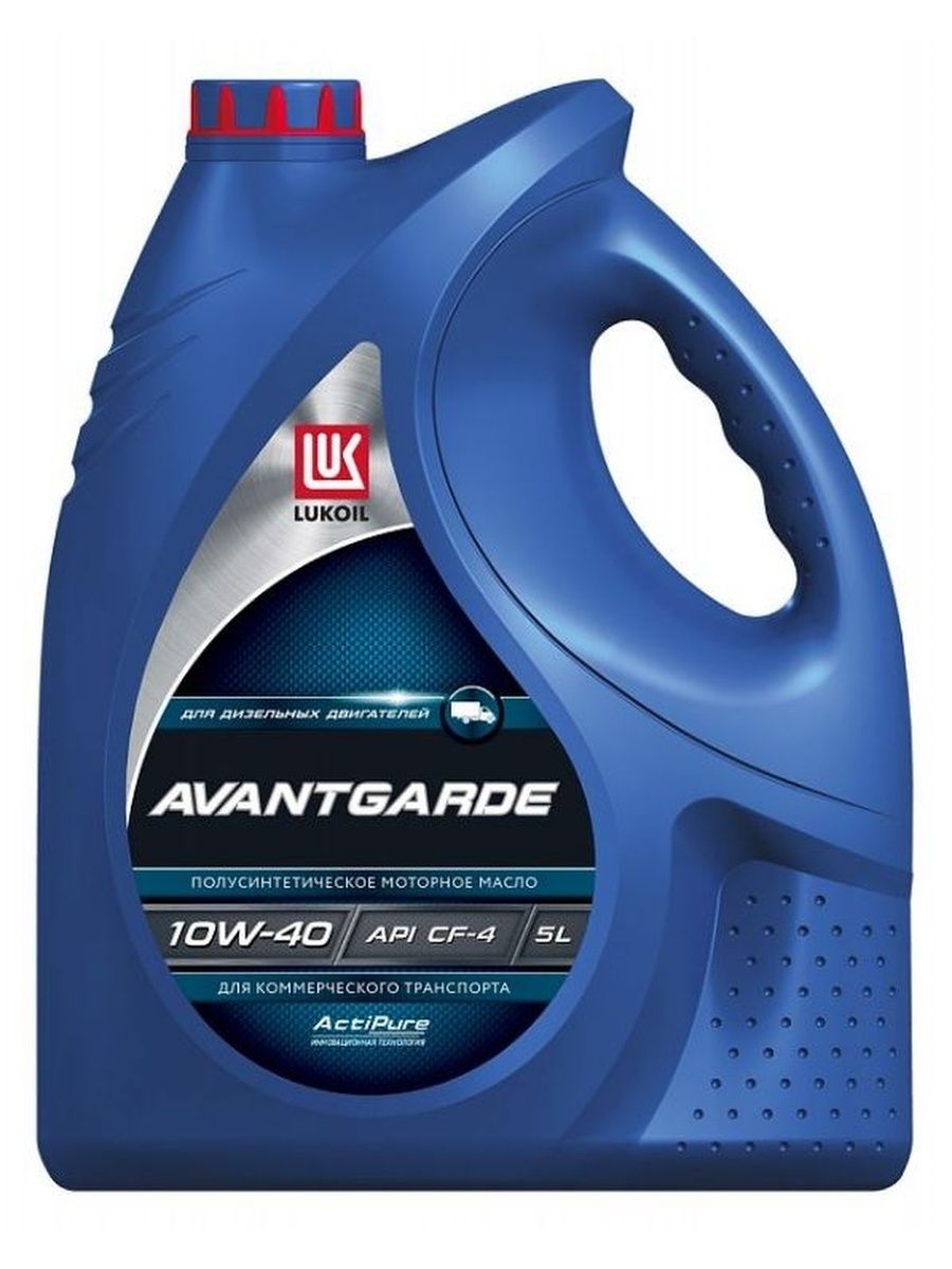 Масло моторное ЛУКОЙЛ АВАНГАРД SAE 10W-40, API CF-4SG 5 л.