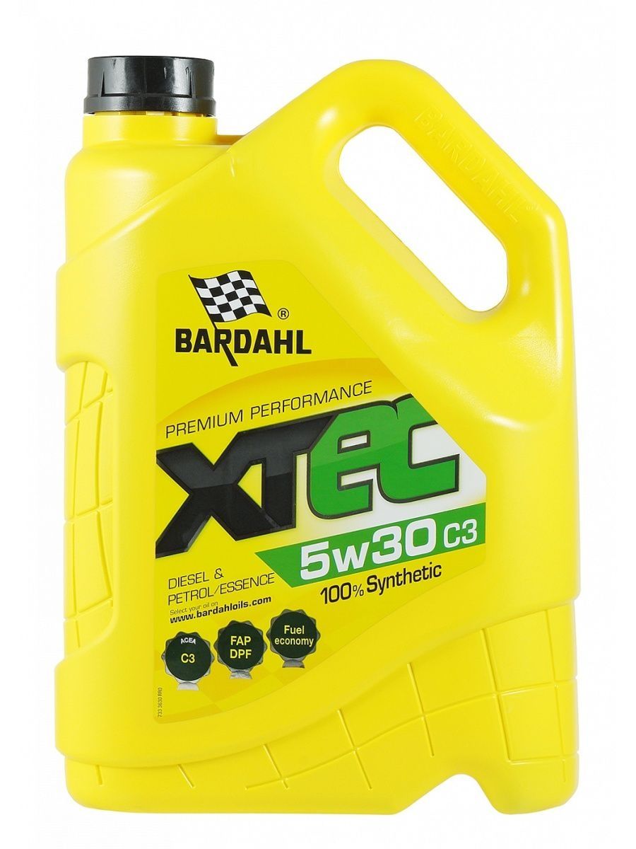 Моторное масло Bardahl XTEC 5W30 С3 5л