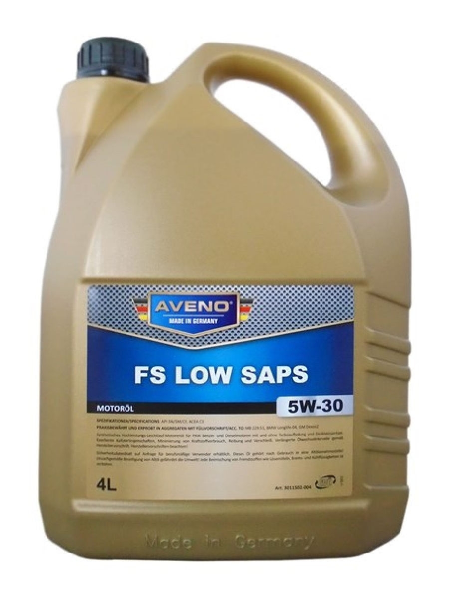 Моторное масло AVENO FS Low SAPS SAE 5W-30 (4л)