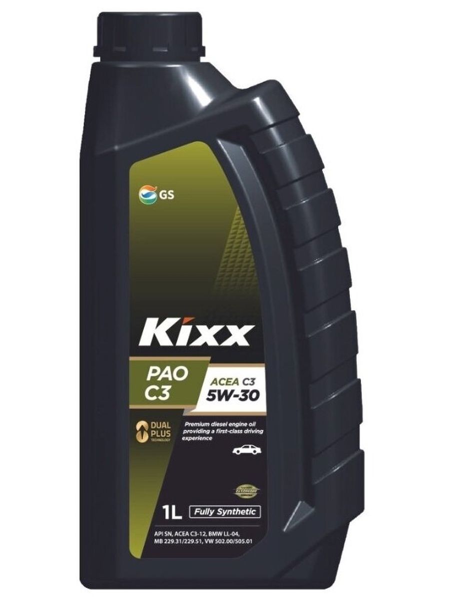 Моторное масло Kixx PAO C3 5W30, 1 л