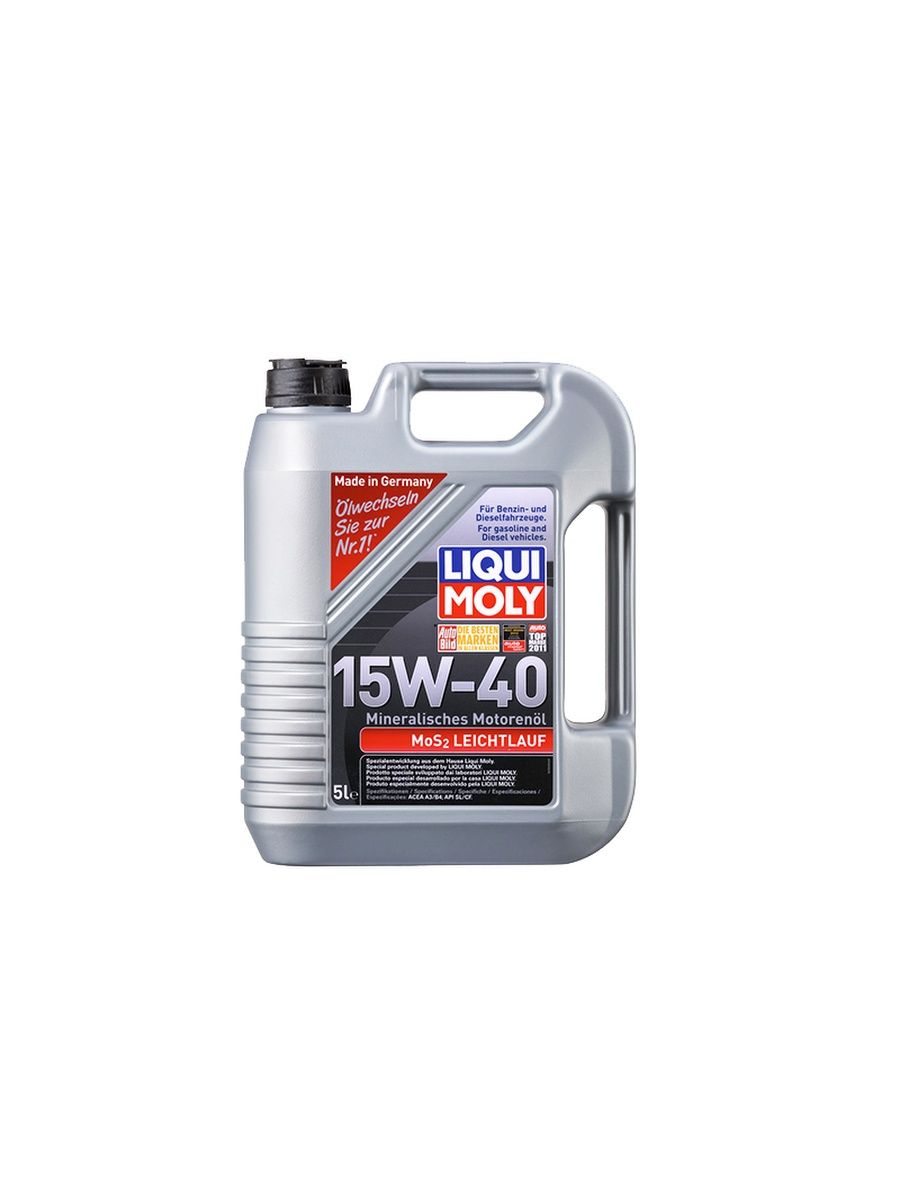 Масло моторное LIQUI MOLY MoS2 Leichtlauf 15W-40 5л SLCF 2571