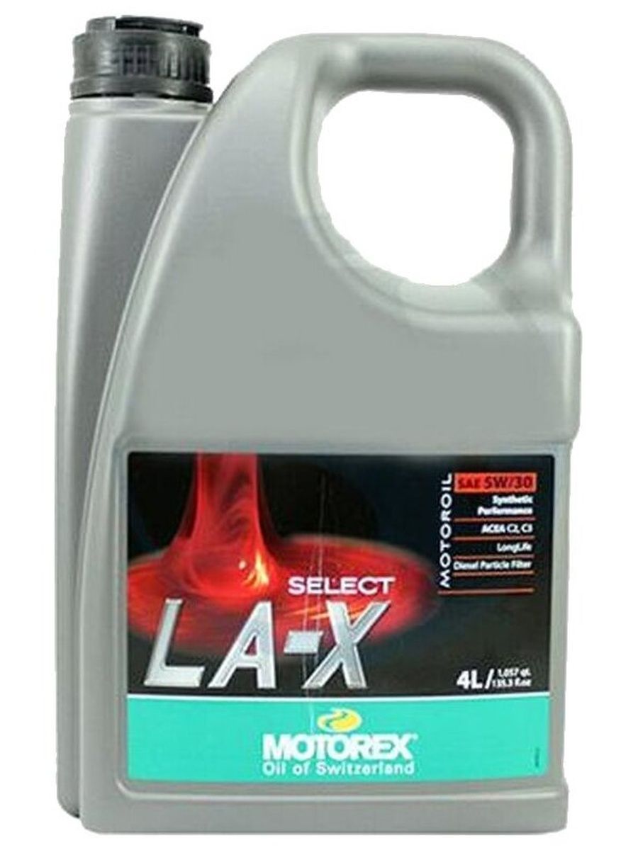 Моторное масло Motorex Select LA-X 5W-30, 4 л