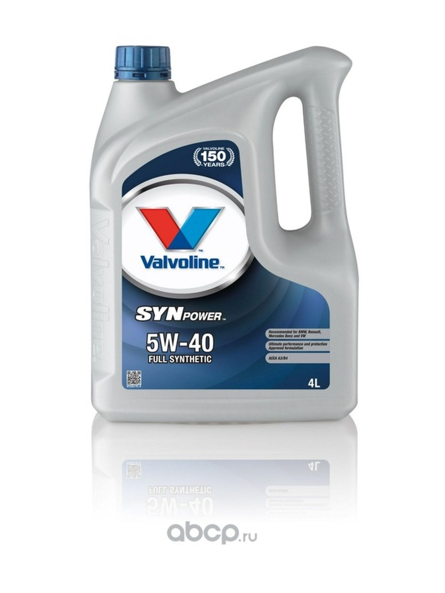 Моторное масло SYNPOWER 5W40 4 L SW