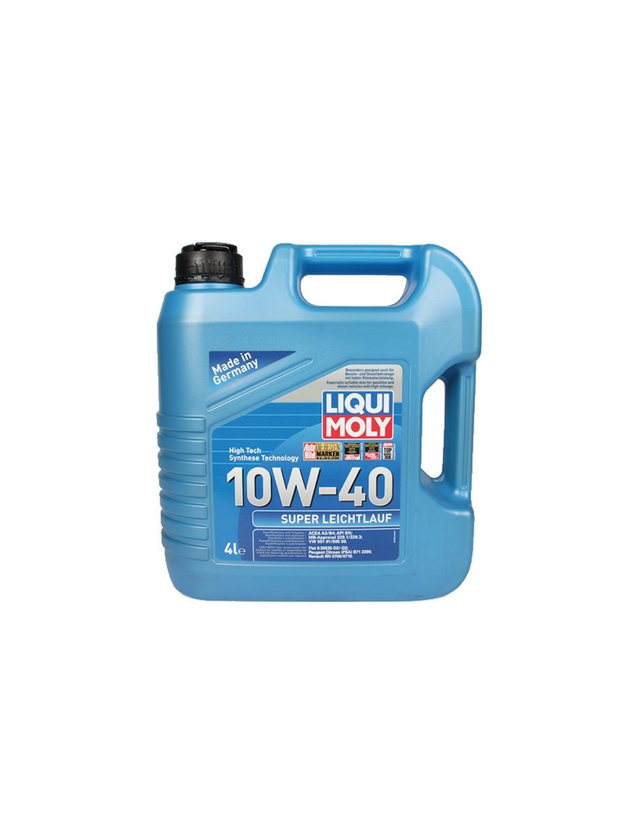 Масло моторное LIQUI MOLY Super Leichtlauf 10W-40 4л  1916