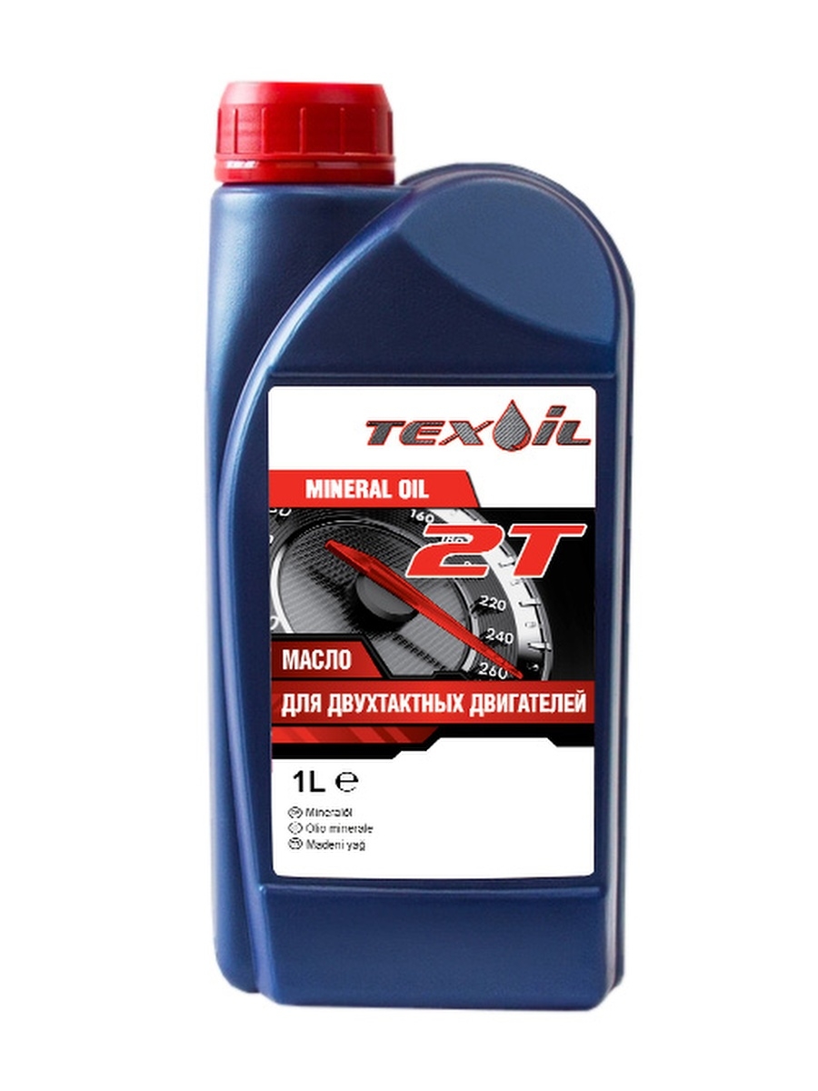 Масло для двухтактных двигателей 2Т TEXOIL минеральное 1 л