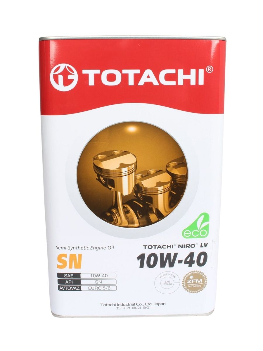 Масло моторное Totachi Niro LV SN 10W40 4л Totachi Niro LV SN 10W40 4л
