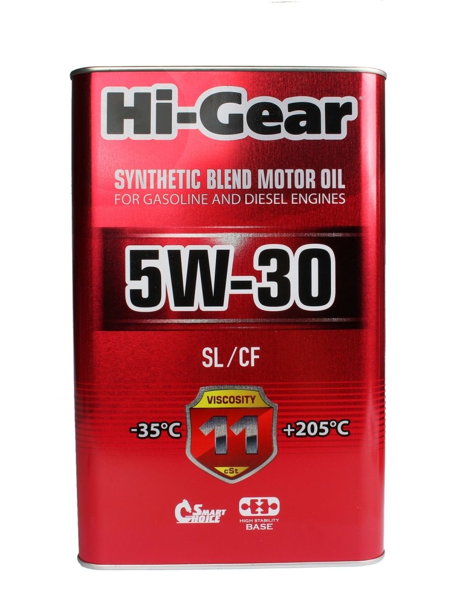 Масло моторное Hi-Gear 5W30 SLCF 4л HG1134