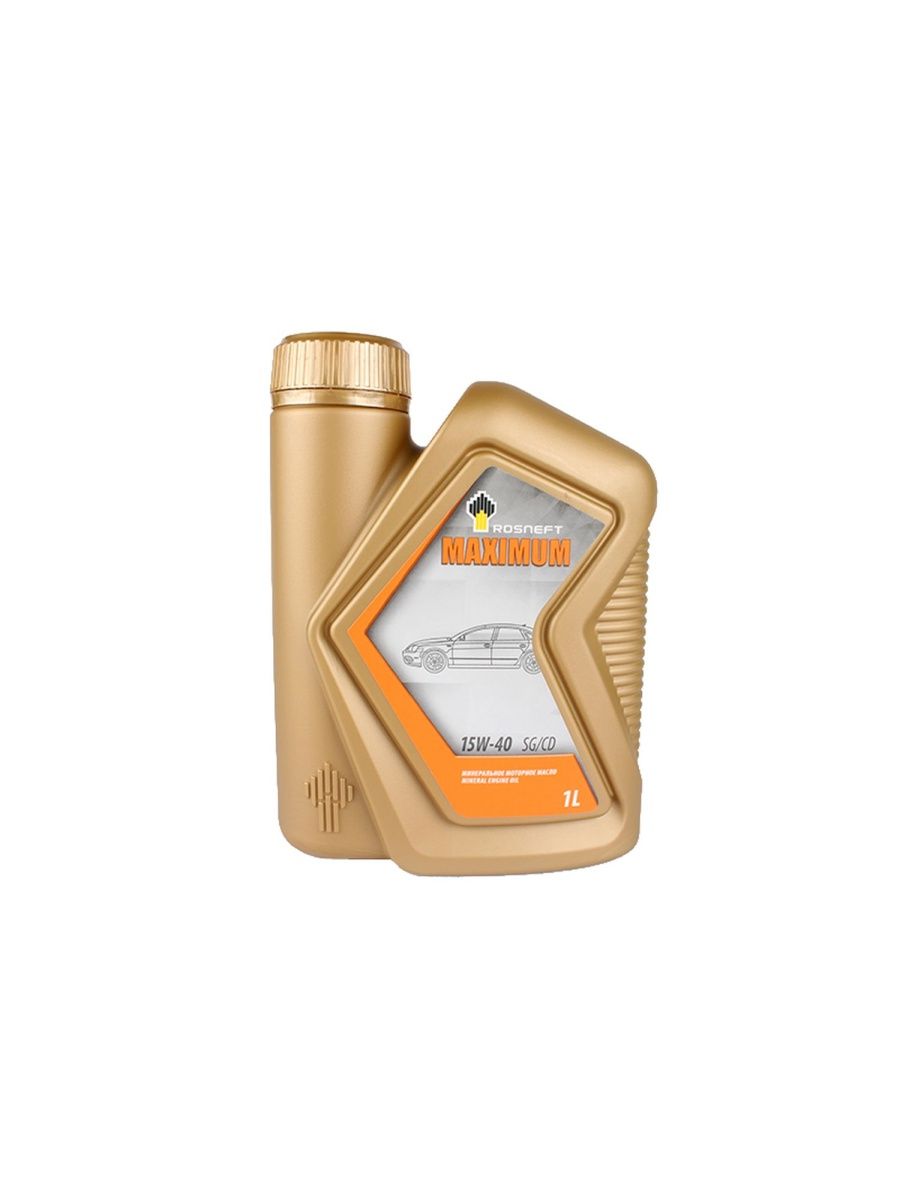 Масло моторное РОСНЕФТЬ MAXIMUM 15W40 1л 40814432