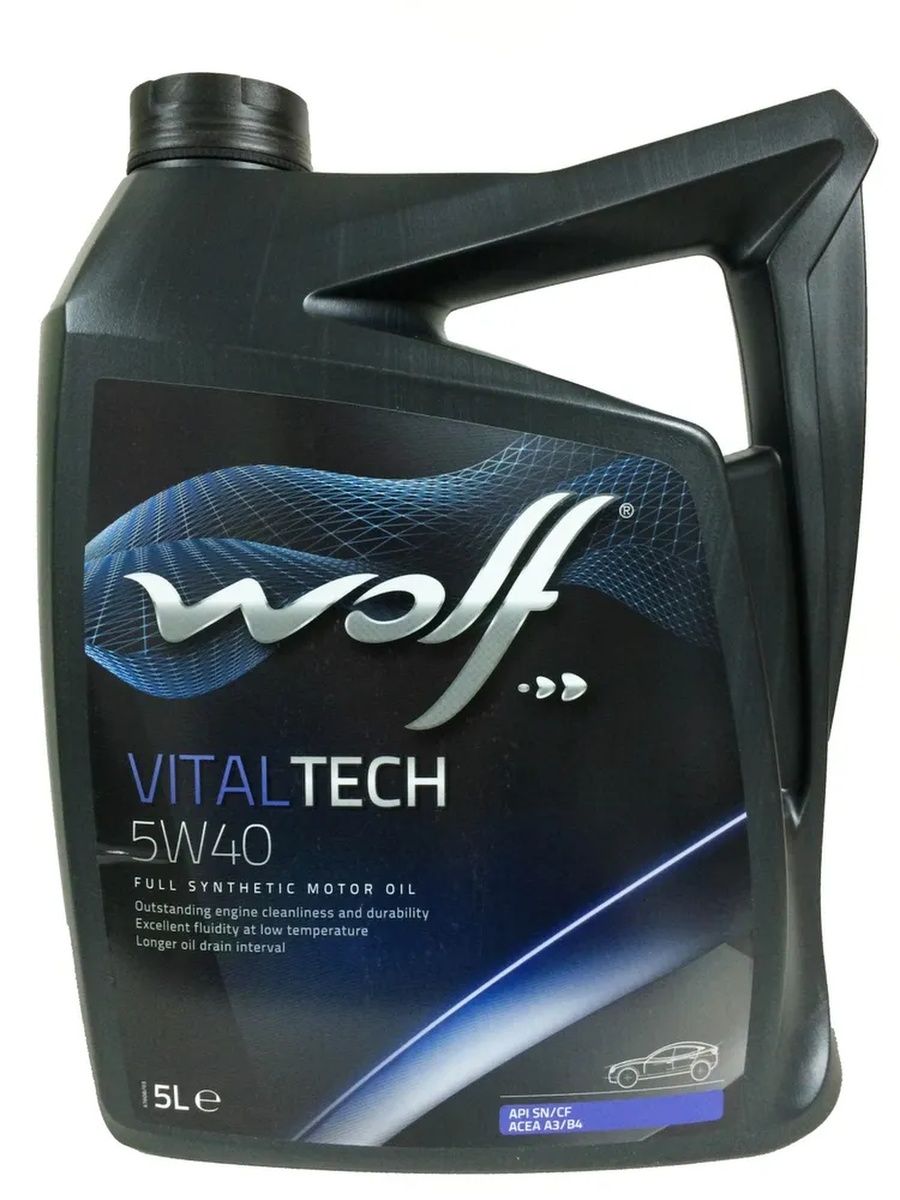 Масло моторное WOLF VITALTECH 5W40 5л