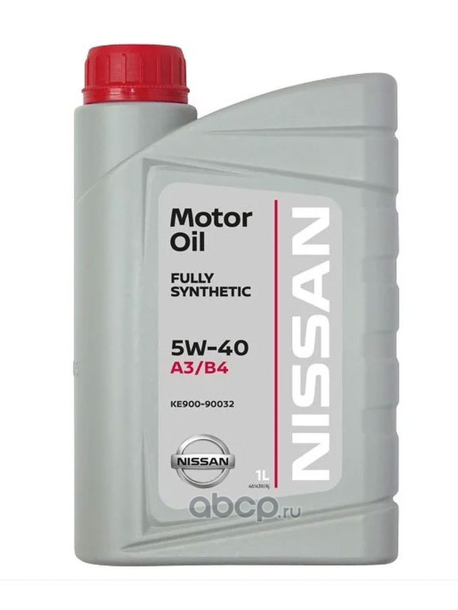 NISSAN Масло моторное для двигателя автомобиля Нисан Motor Oil 5W40 синтетическое 1л
