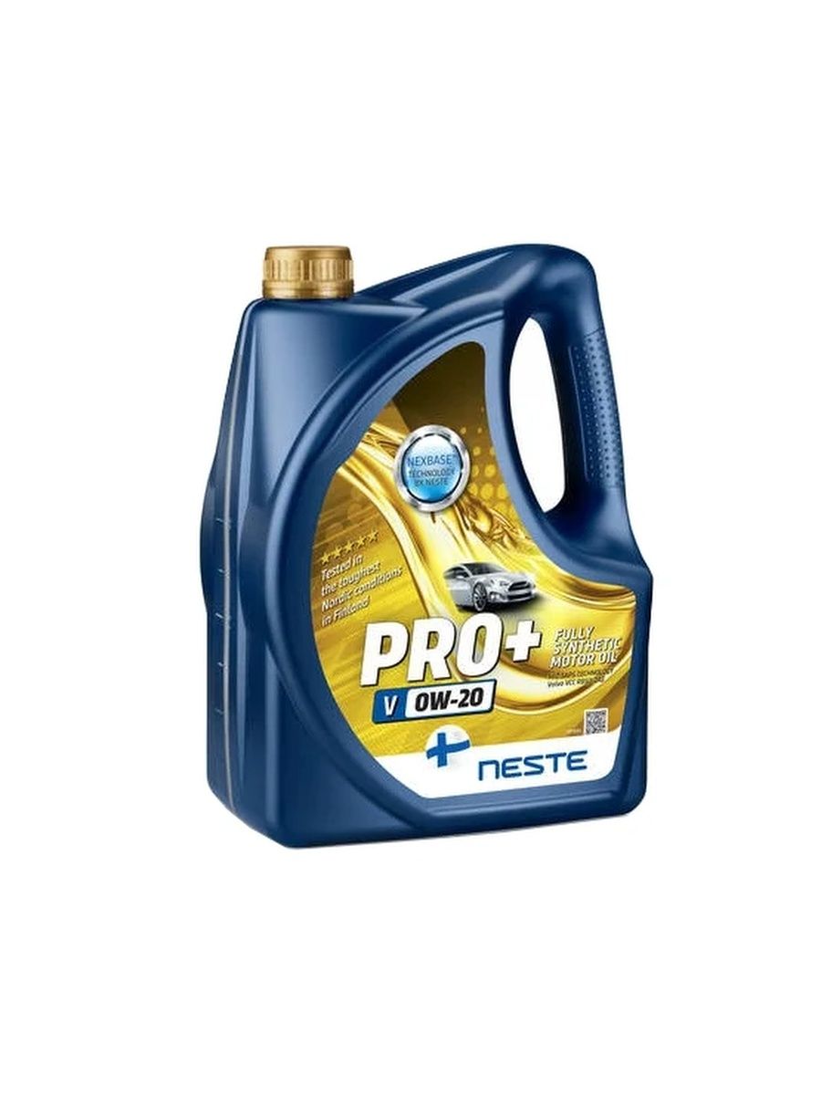Моторное масло Neste Pro+ V 0W-20, 4 л