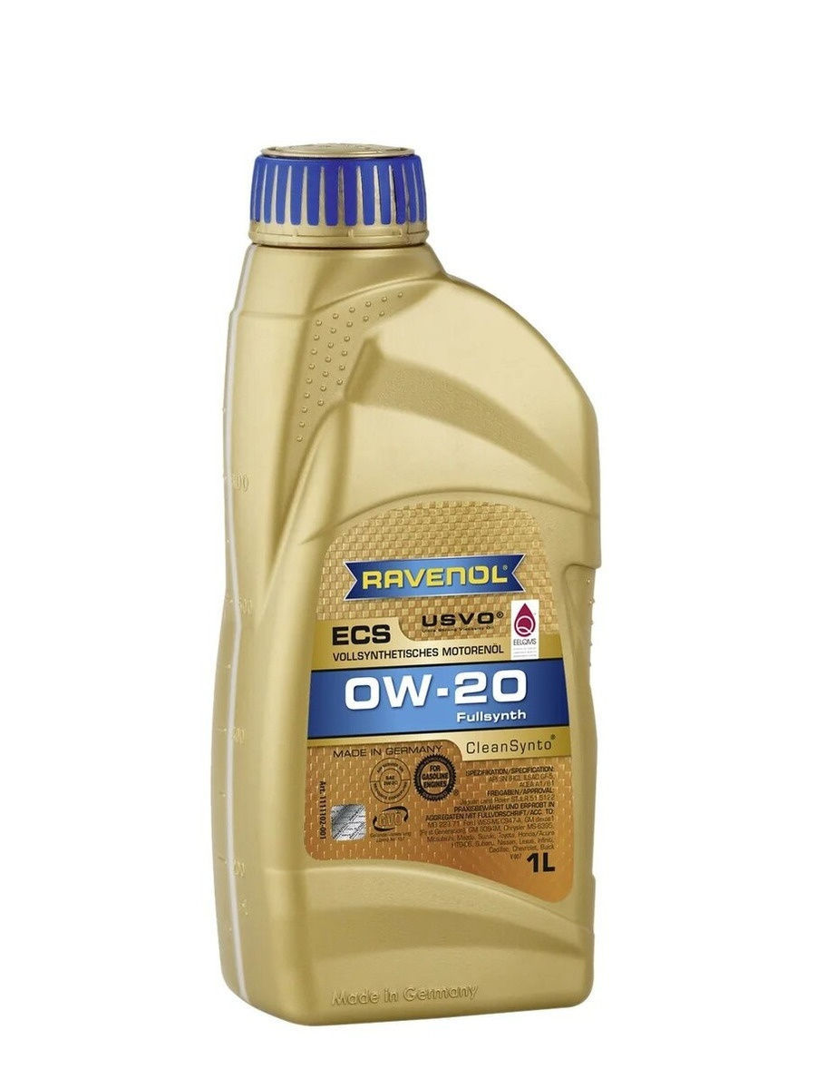 Моторное масло RAVENOL ECS EcoSynth SAE 0W-20 ( 1л) new