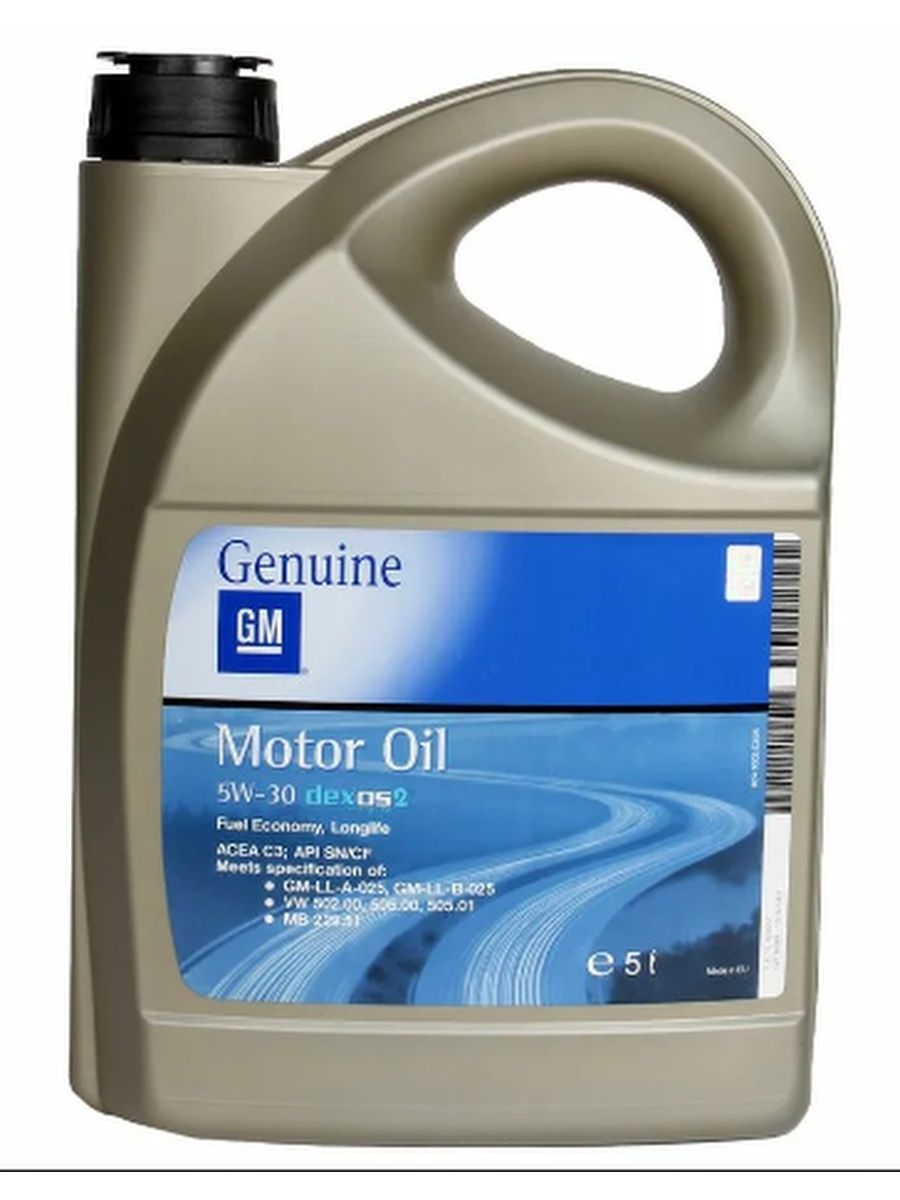 General Motors GM Dexos2 5W-30 5л