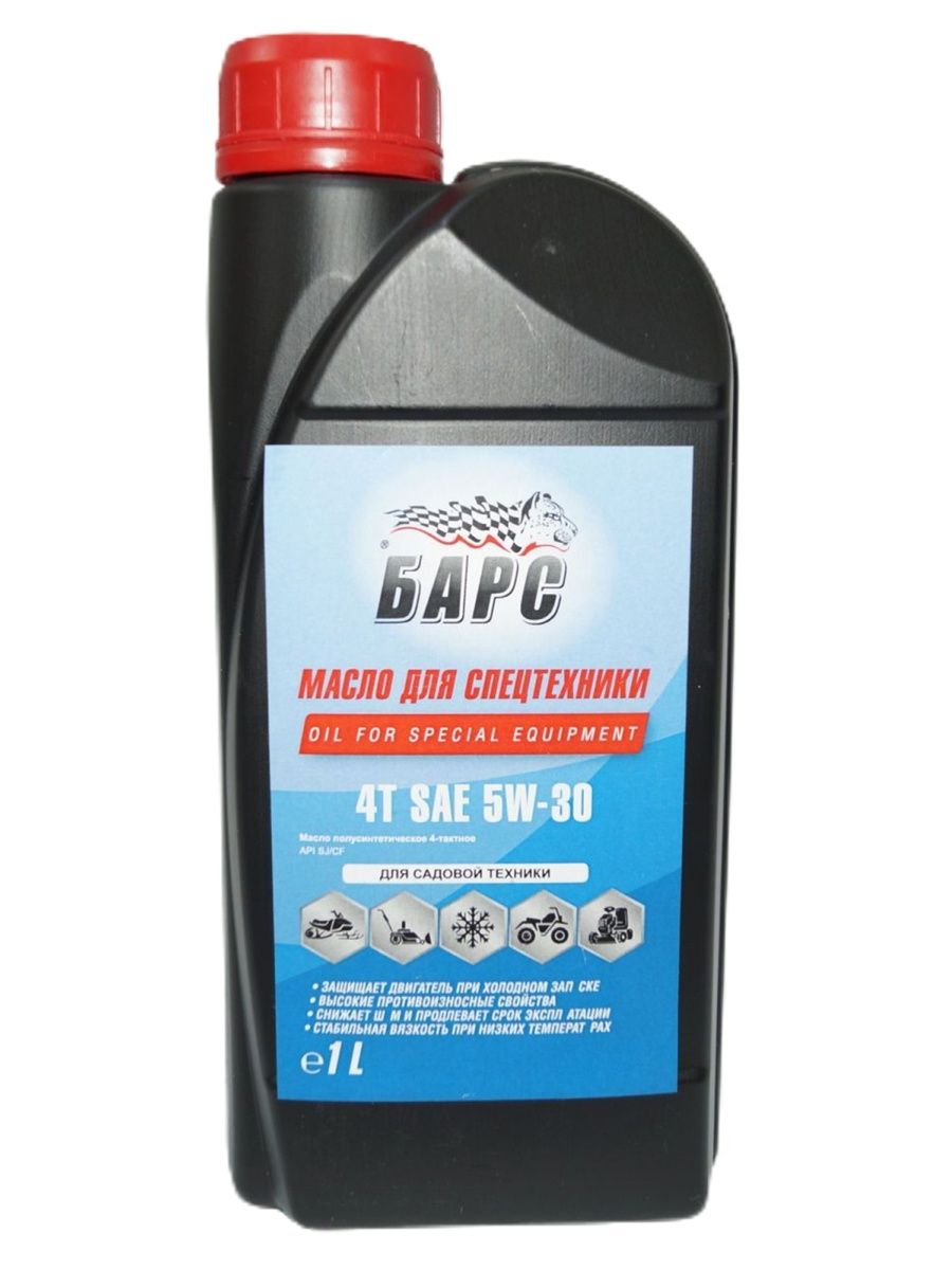 Масло моторное БАРС 4Т SAE 5W30 1л