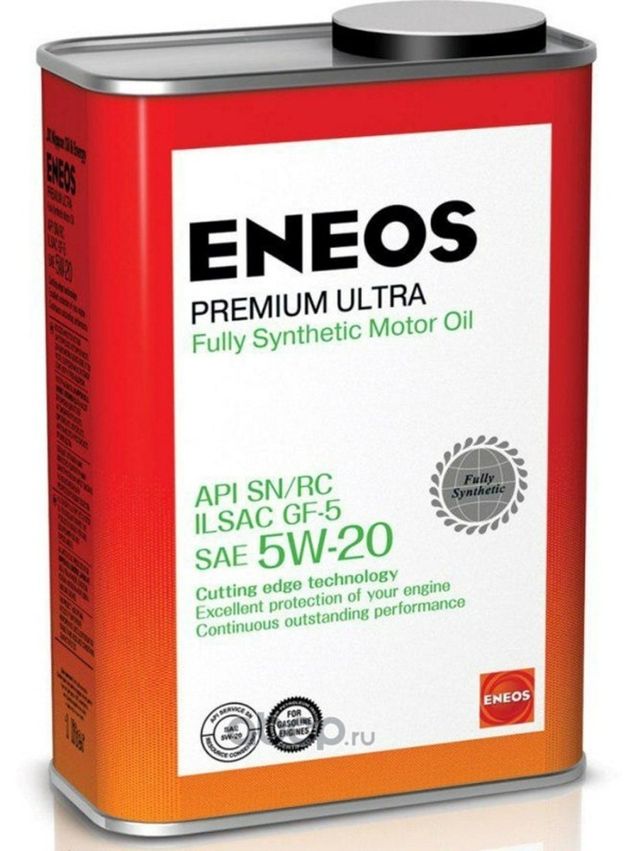 Масло моторное ENEOS Premium Ultra 5W-20 синтетика 1 л.