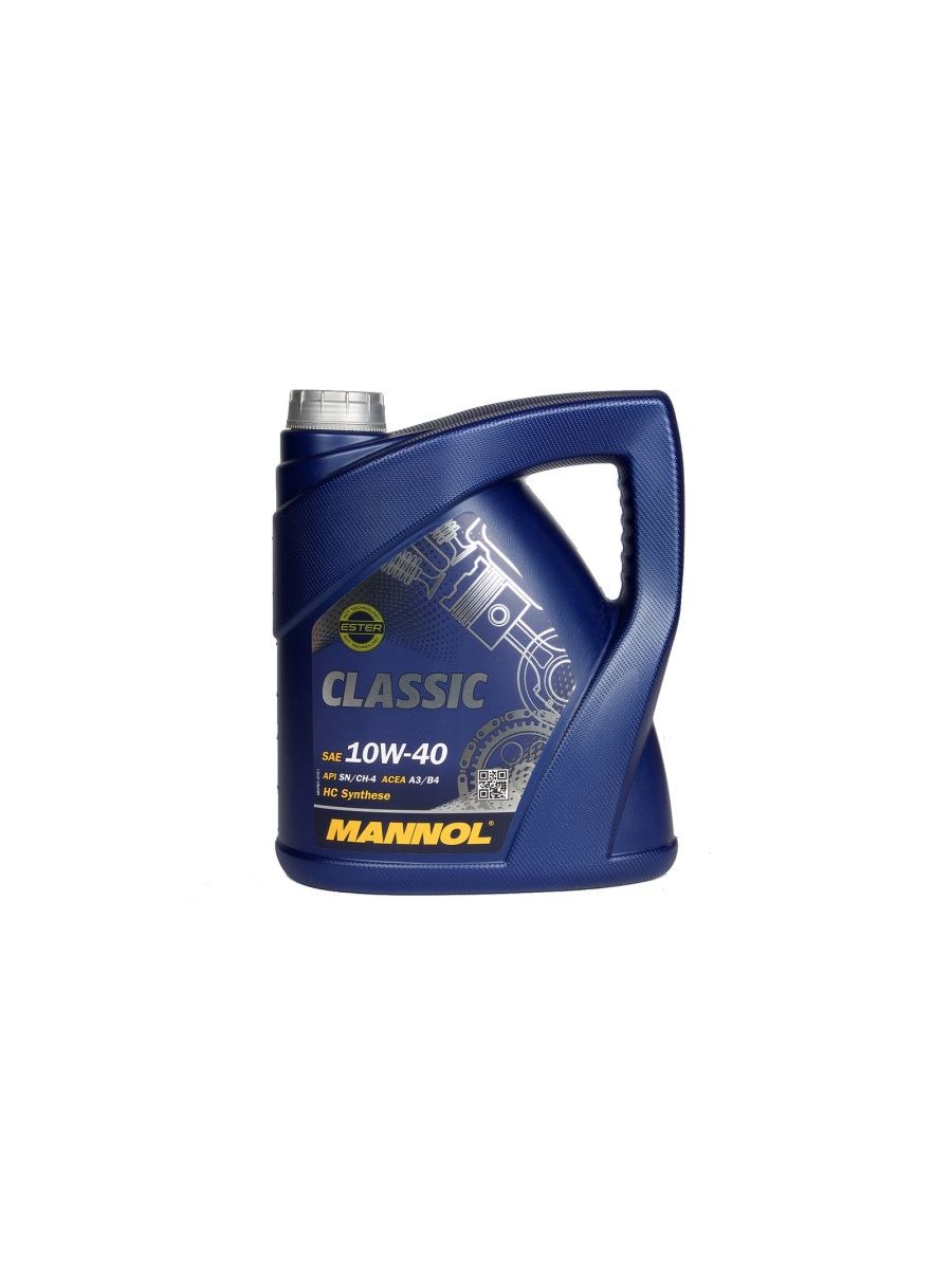 Масло моторное MANNOL CLASSIC 10W40 4л MANNOL classic 10W40 4л