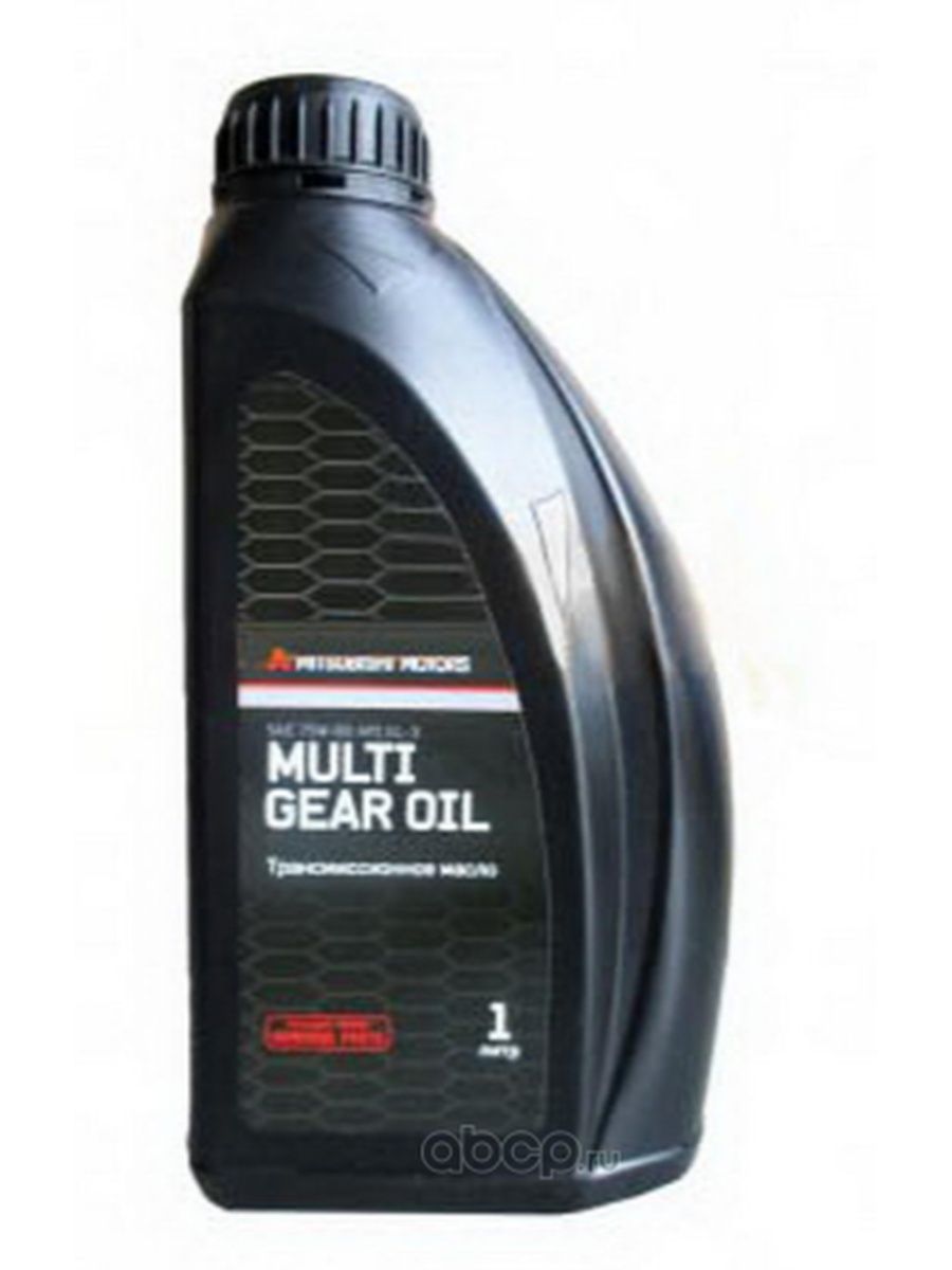 Масло трансмиссионное Mitsubishi Multi Gear Oil механической ручной коробки передач автомобиля машины 75W80 1л MITSUBISHI Митсубиши MZ320284