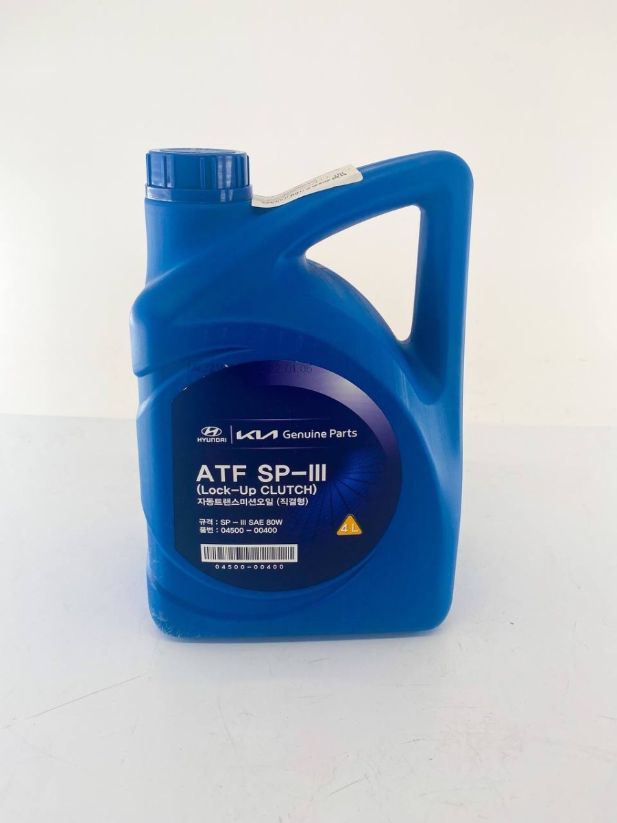 Масло трансмиссионное Hyundai  KIA ATF SP-III, 4 л