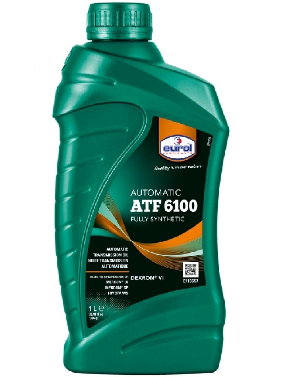 Масло автоматической коробки передач Eurol ATF 6100 1л E1136571L
