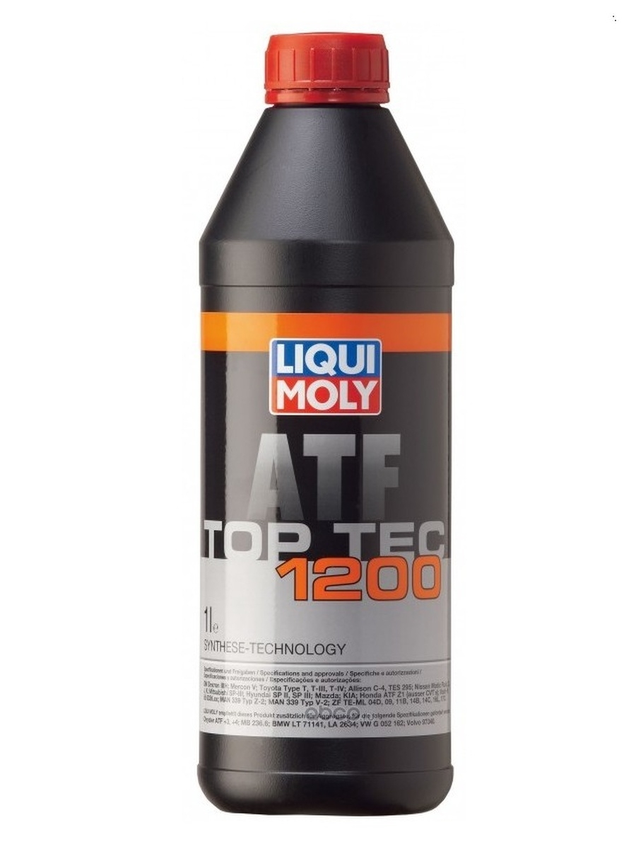 Масло трансмиссионное синтетическое Top Tec ATF 1200 (1л) Liqui Moly 7502